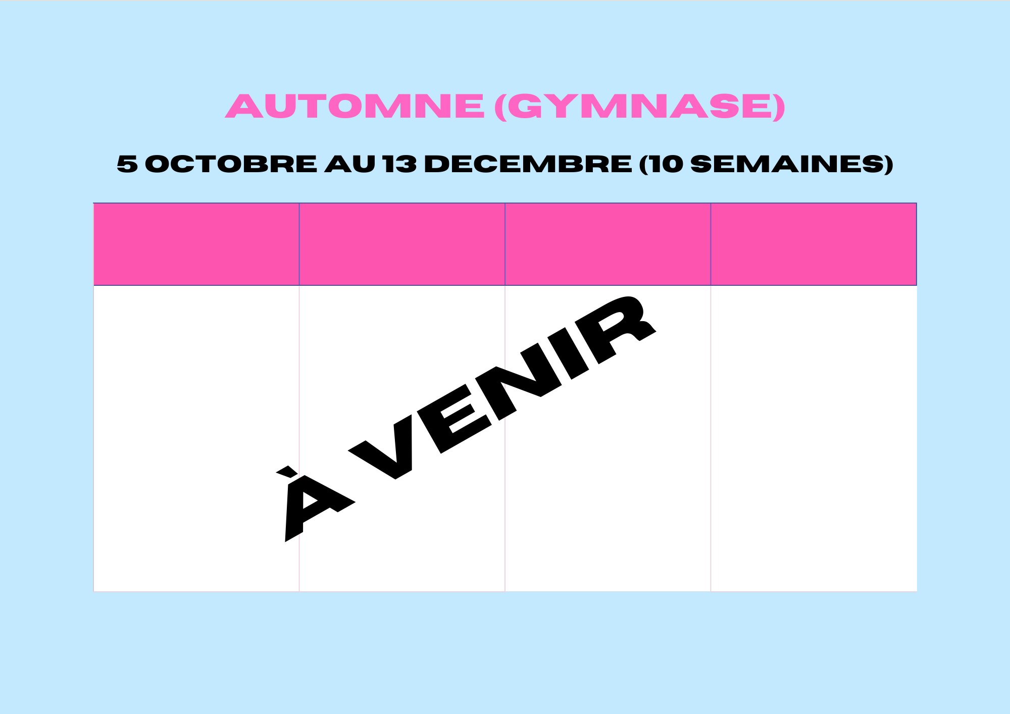Horaire_Automne_Gym_volleyball